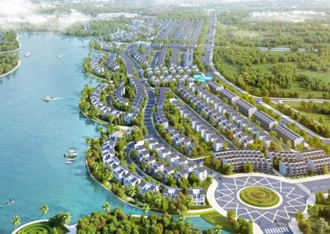 Ngói màu cao cấp Secoin tại Vinhomes Thăng Long